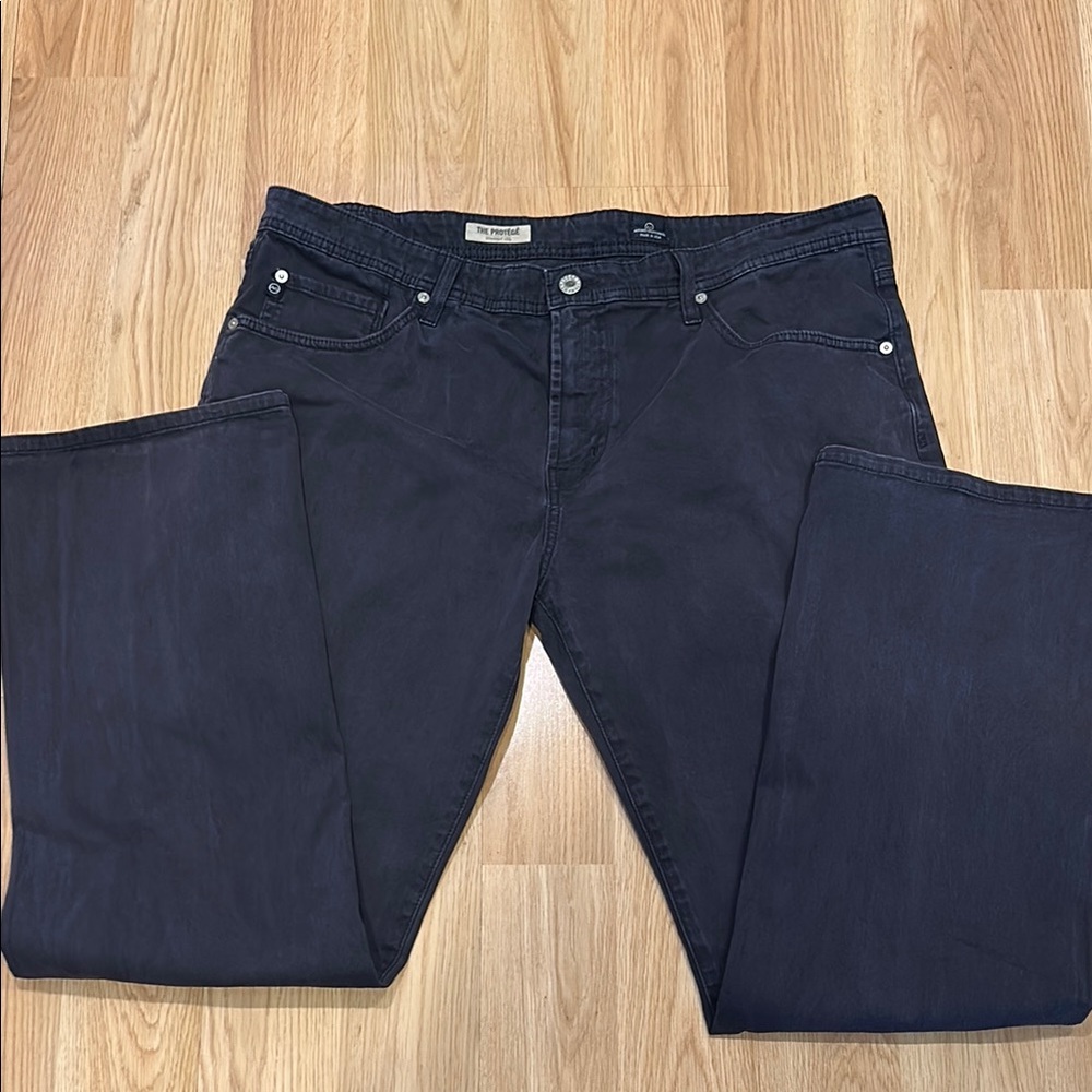 AG Adriano Goldschmied The Protege Straight Leg Men's Dark Blue Pants Size 38X34